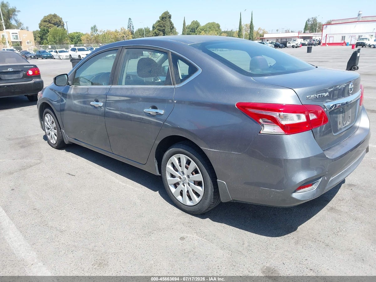 2016 NISSAN SENTRA S — снимка 3