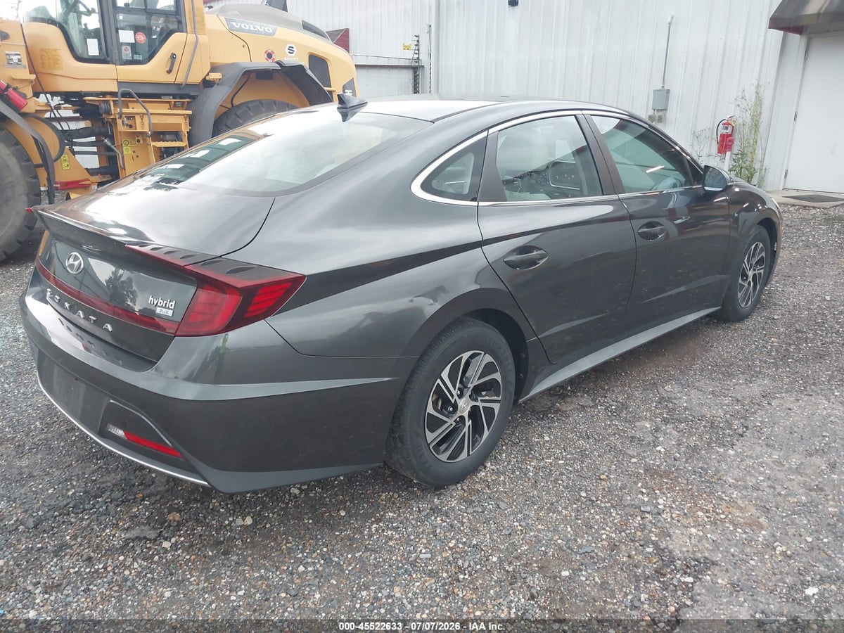 2021 HYUNDAI SONATA BLUE — снимка 4