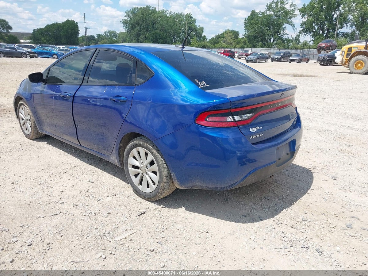 2014 DODGE DART SXT — снимка 3