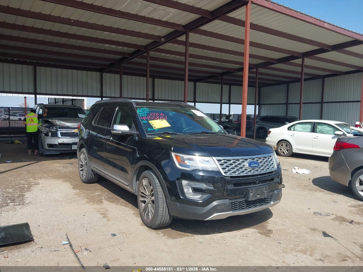 2017 FORD EXPLORER PLATINUM