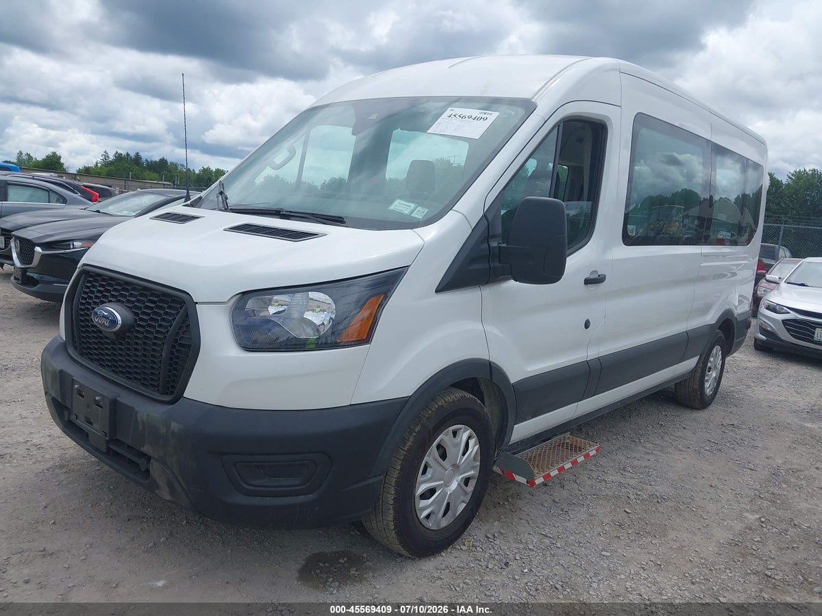 2022 FORD TRANSIT-350 PASSENGER VAN XL — снимка 2