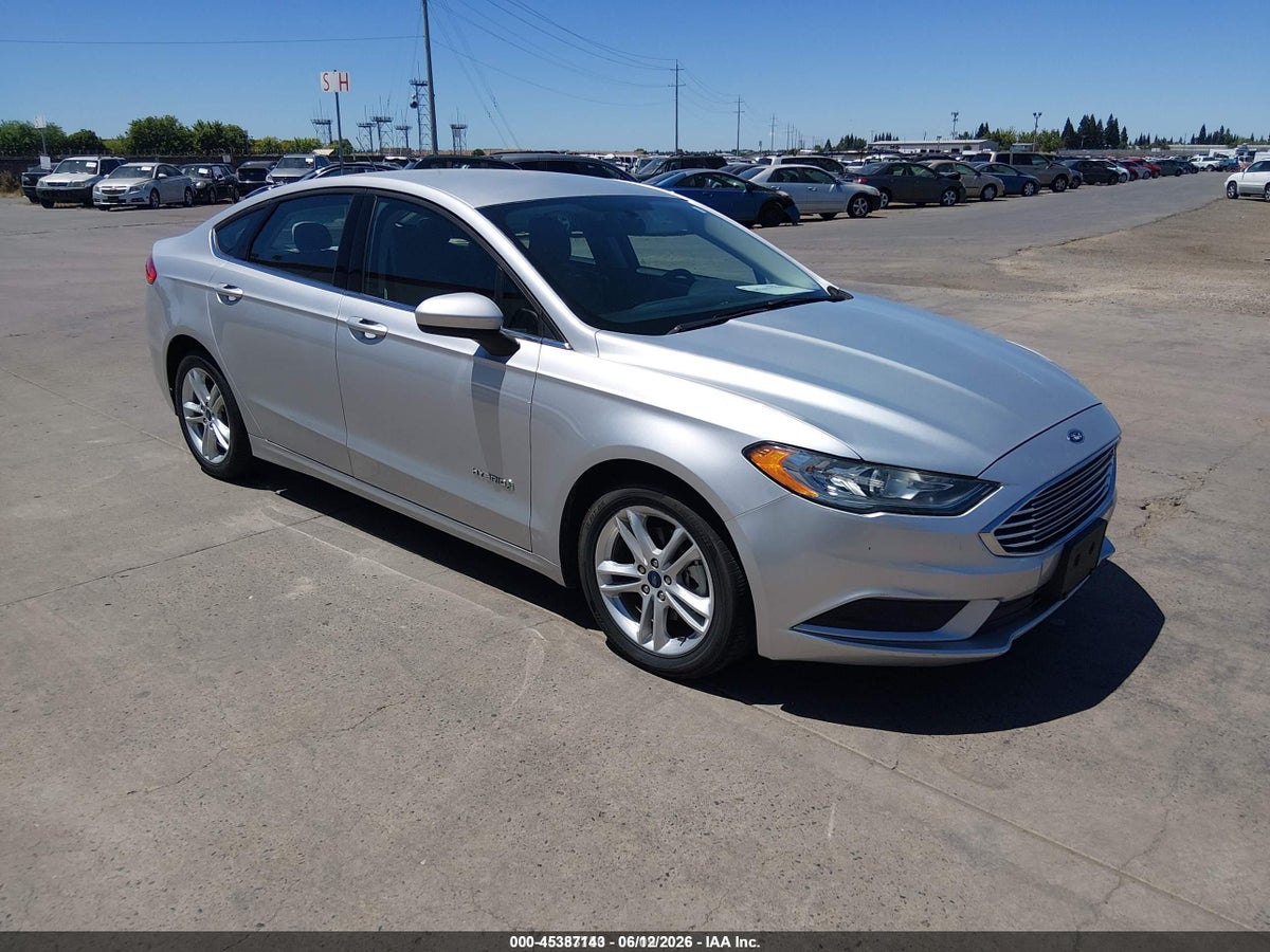 2018 FORD FUSION HYBRID S