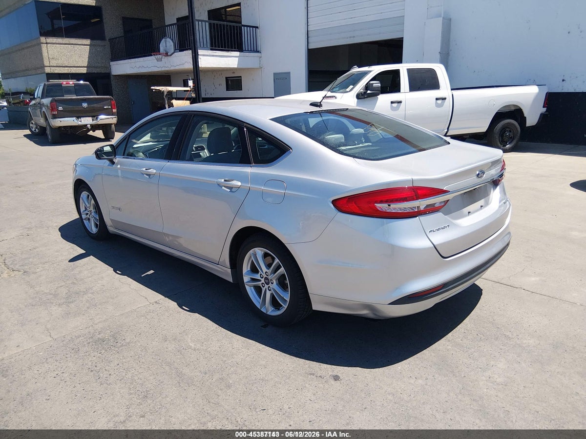 2018 FORD FUSION HYBRID S — снимка 3
