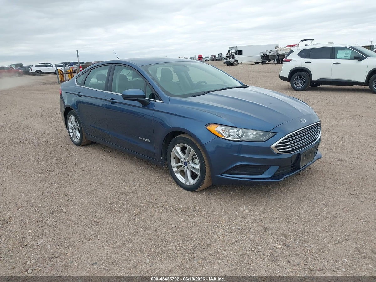 2018 FORD FUSION HYBRID SE