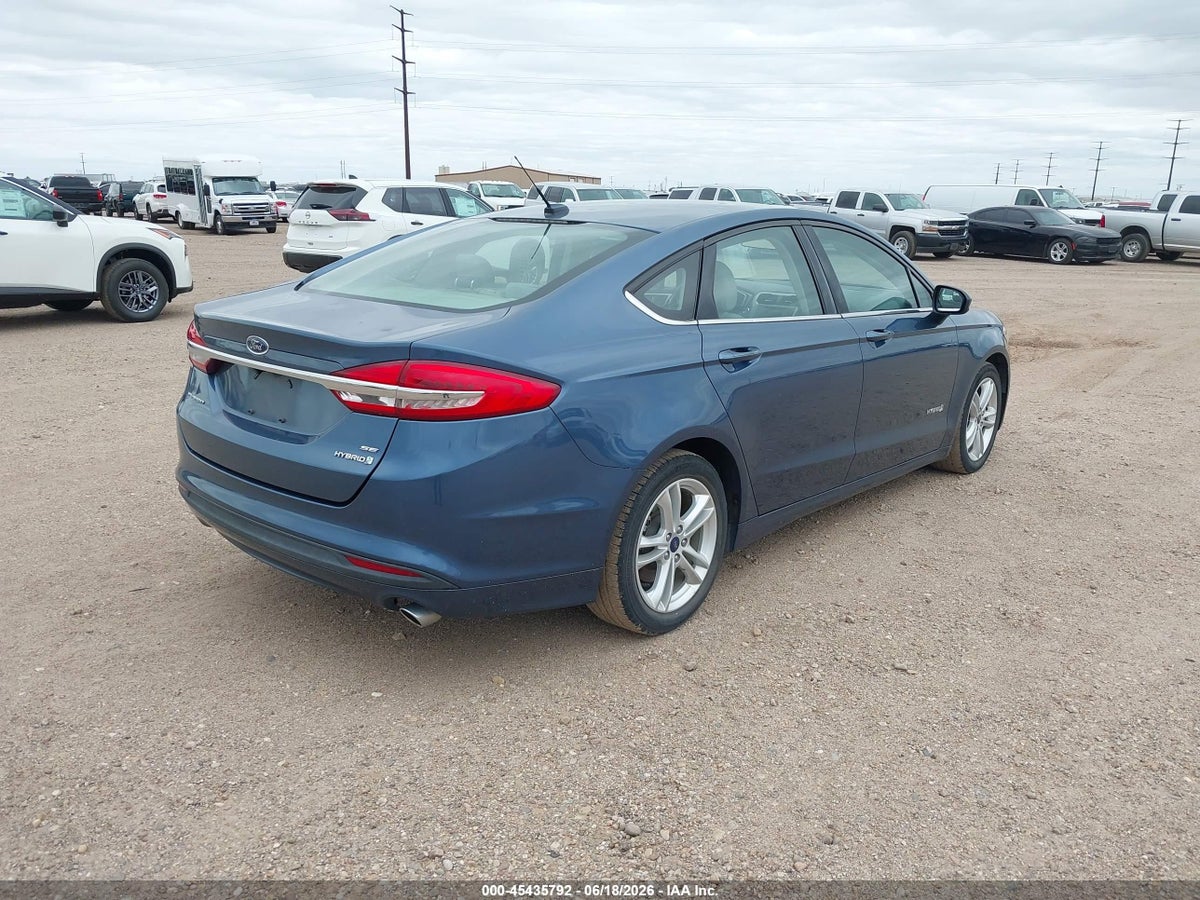 2018 FORD FUSION HYBRID SE — снимка 4