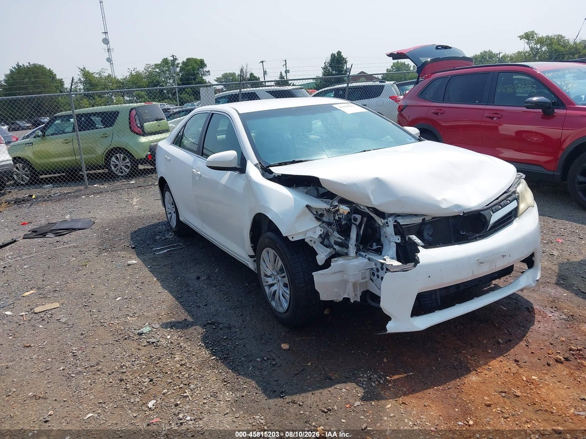 2012 TOYOTA CAMRY LE