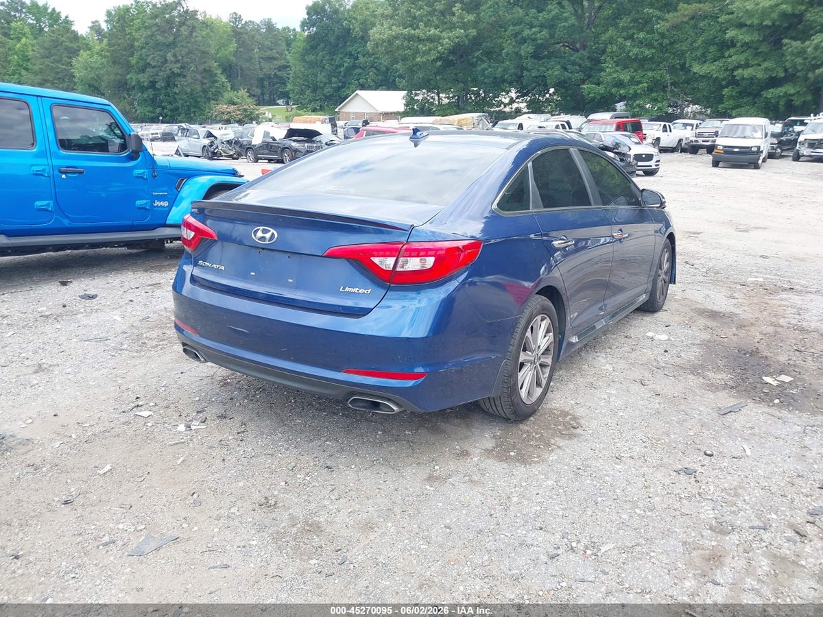 2017 HYUNDAI SONATA LIMITED — снимка 4
