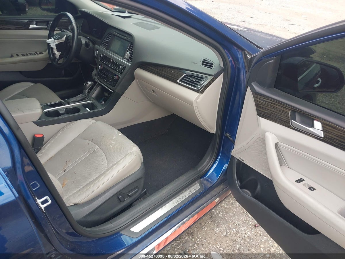 2017 HYUNDAI SONATA LIMITED — снимка 5