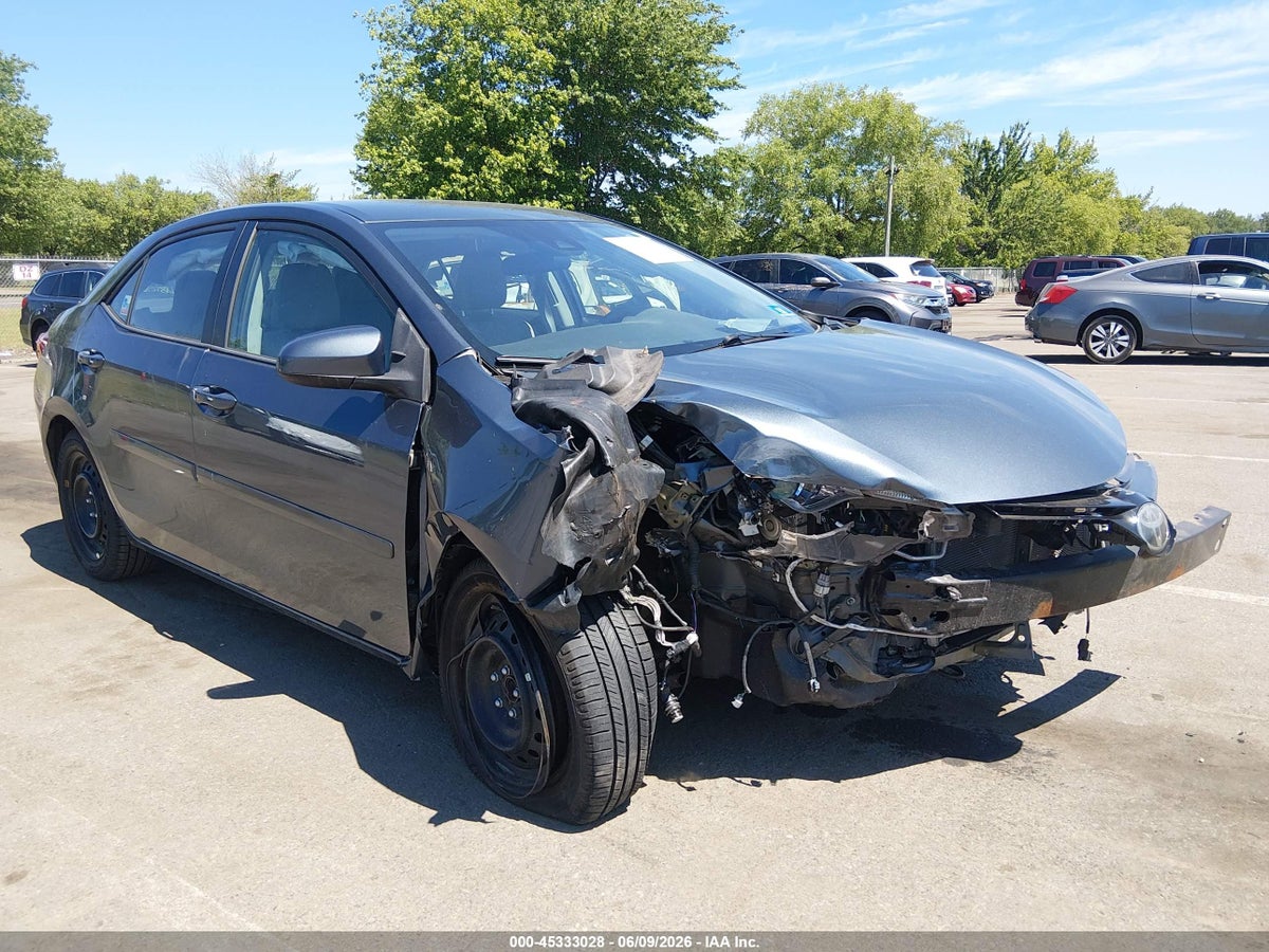 2018 TOYOTA COROLLA LE