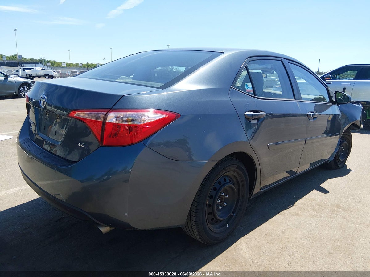 2018 TOYOTA COROLLA LE — снимка 4