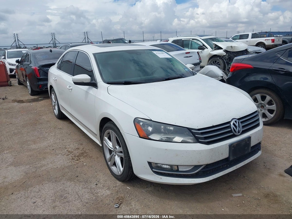 2015 VOLKSWAGEN PASSAT 2.0L TDI SEL PREMIUM