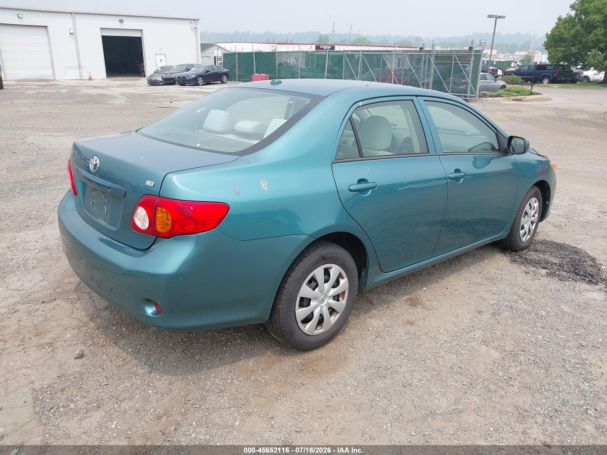 2010 TOYOTA COROLLA LE — снимка 4