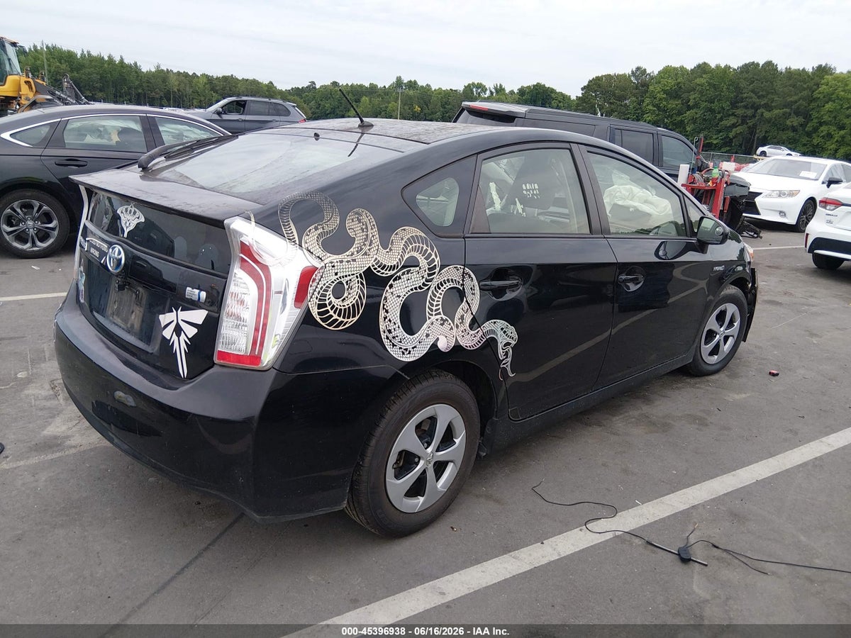 2013 TOYOTA PRIUS TWO — снимка 4