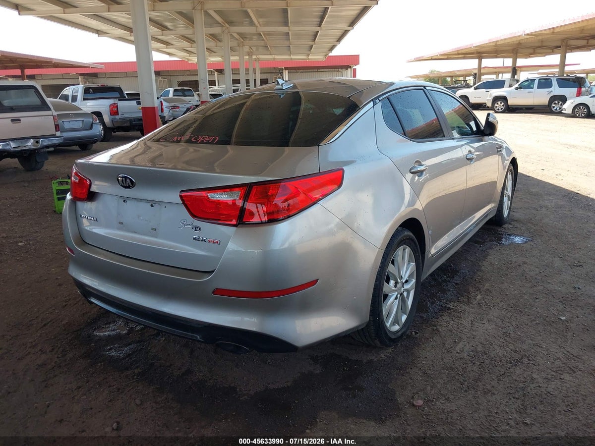 2015 KIA OPTIMA EX — снимка 4