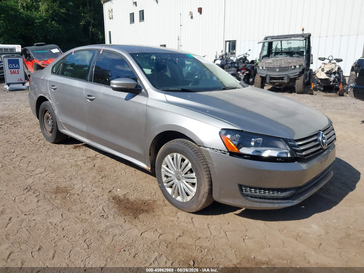 2014 VOLKSWAGEN PASSAT 2.5L S