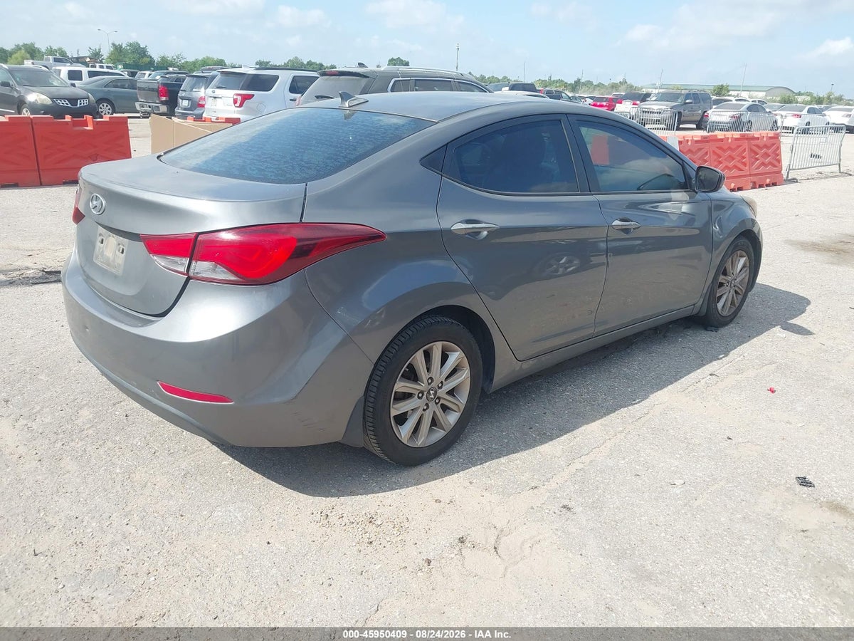 2014 HYUNDAI ELANTRA SE — снимка 4