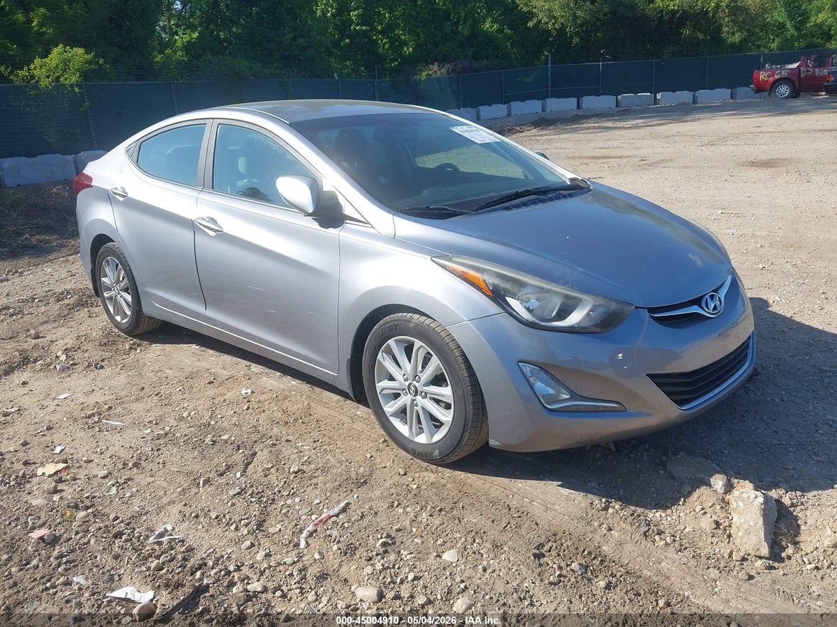 2015 HYUNDAI ELANTRA SE/SPORT/LIMITED