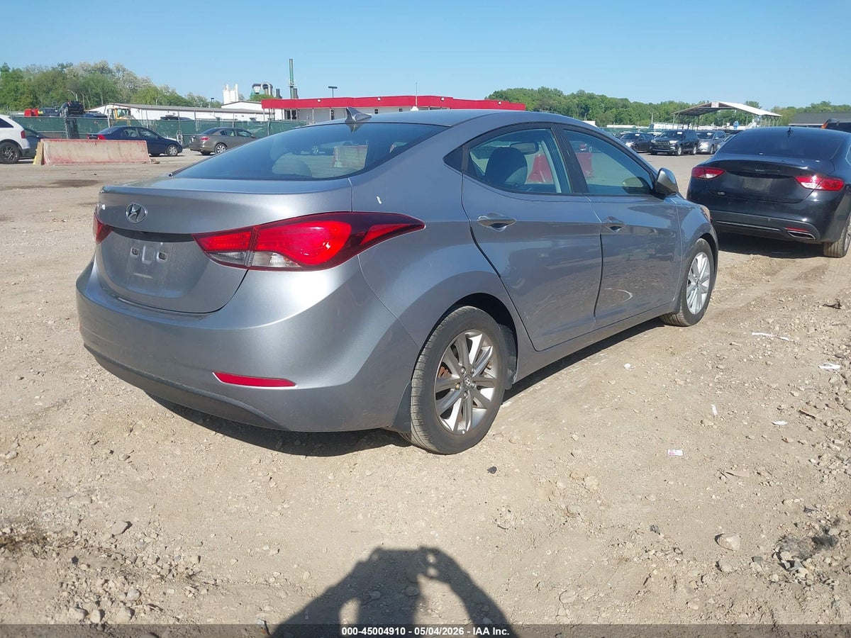 2015 HYUNDAI ELANTRA SE/SPORT/LIMITED — снимка 4