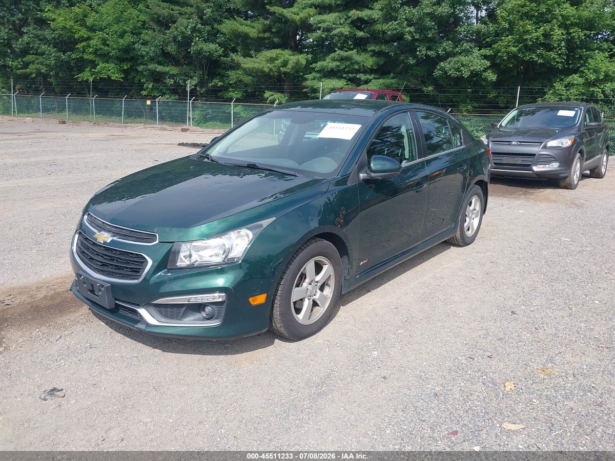 2015 CHEVROLET CRUZE 1LT AUTO — снимка 2