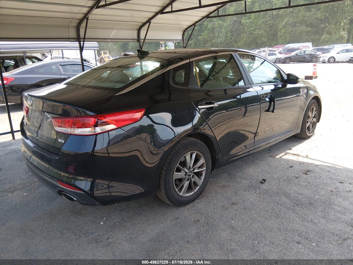 2016 KIA OPTIMA LX TURBO — снимка 4