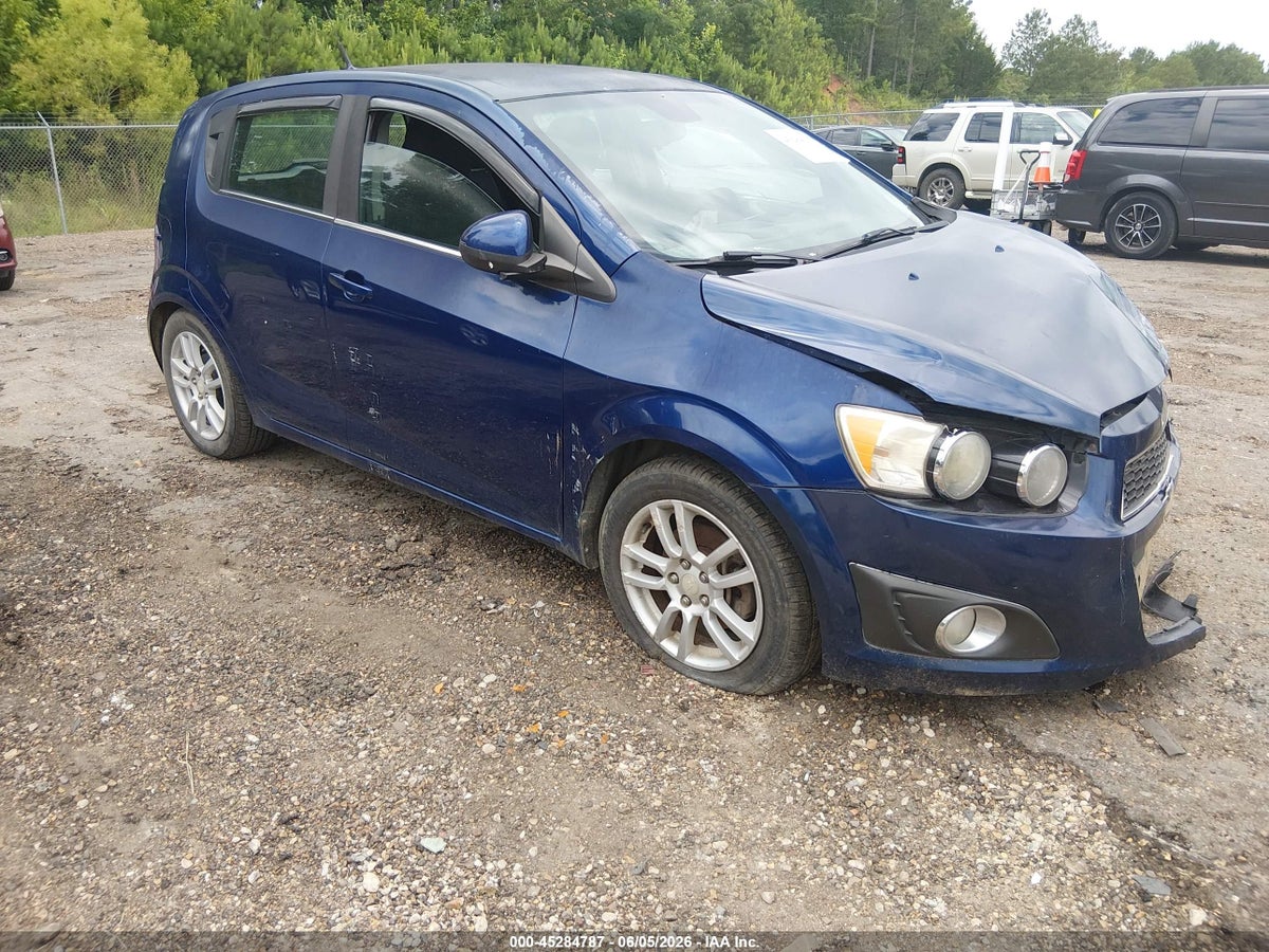 2012 CHEVROLET SONIC 2LT
