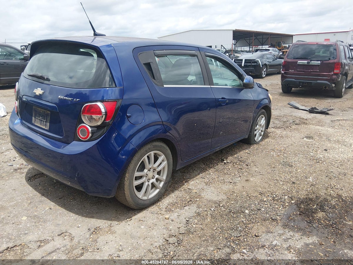 2012 CHEVROLET SONIC 2LT — снимка 4