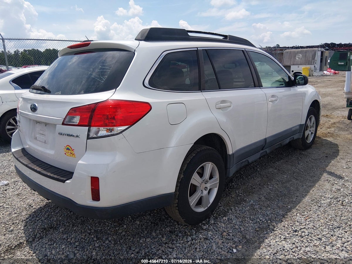 2010 SUBARU OUTBACK 2.5I — снимка 4