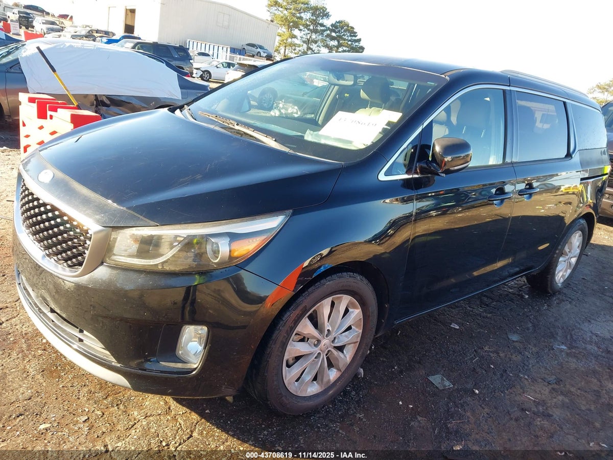 2015 KIA SEDONA EX — снимка 2