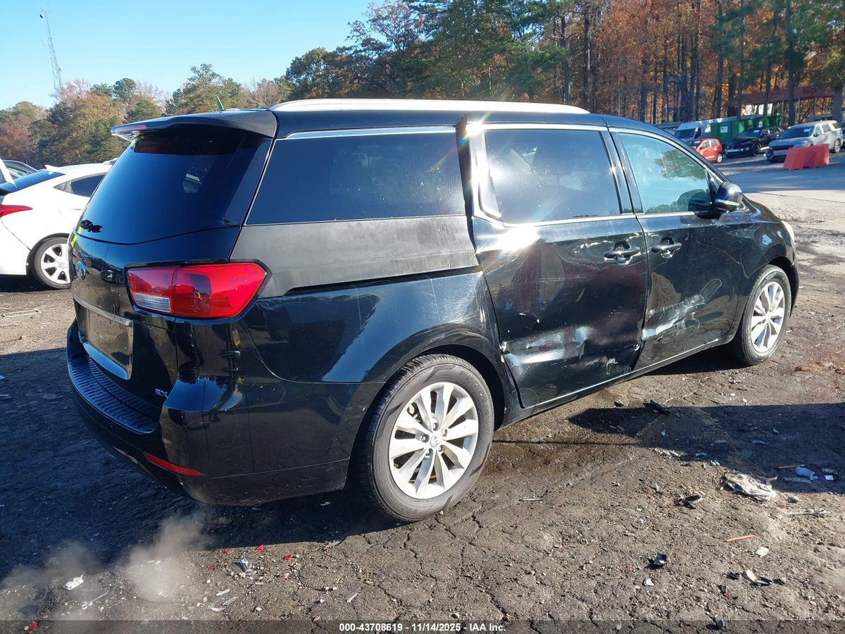 2015 KIA SEDONA EX — снимка 4