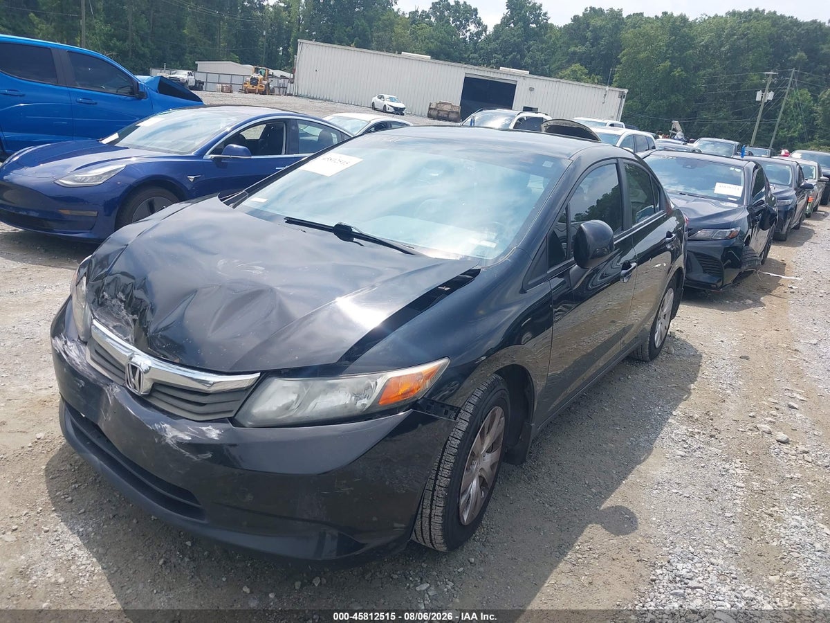 2012 HONDA CIVIC LX — снимка 2