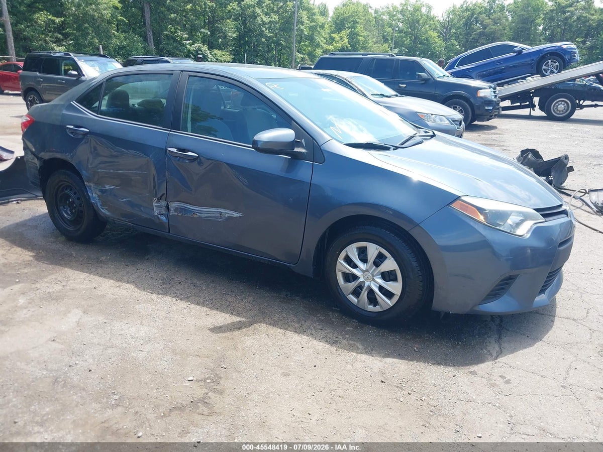 2016 TOYOTA COROLLA L