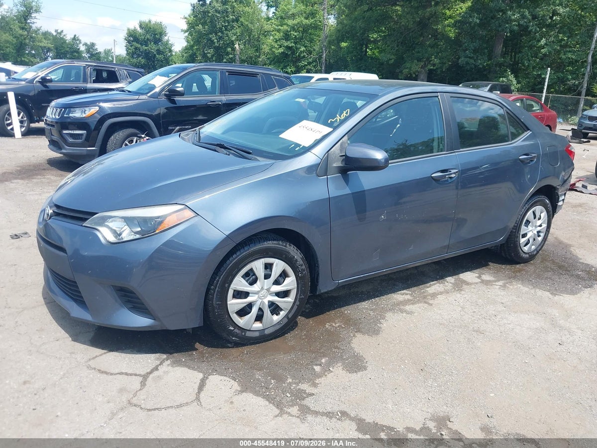 2016 TOYOTA COROLLA L — снимка 2