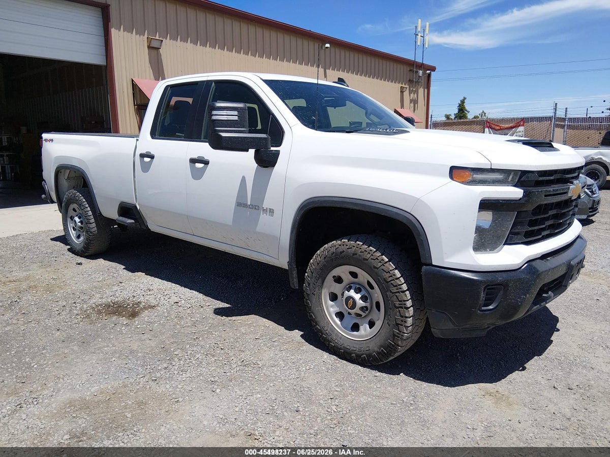 2024 CHEVROLET SILVERADO 3500HD 4WD LONG BED WORK TRUCK