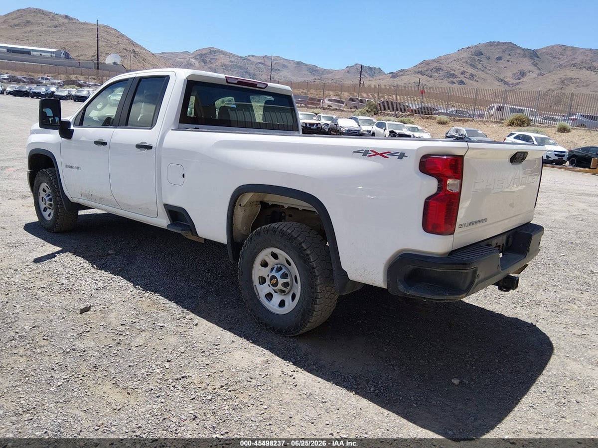 2024 CHEVROLET SILVERADO 3500HD 4WD LONG BED WORK TRUCK — снимка 3