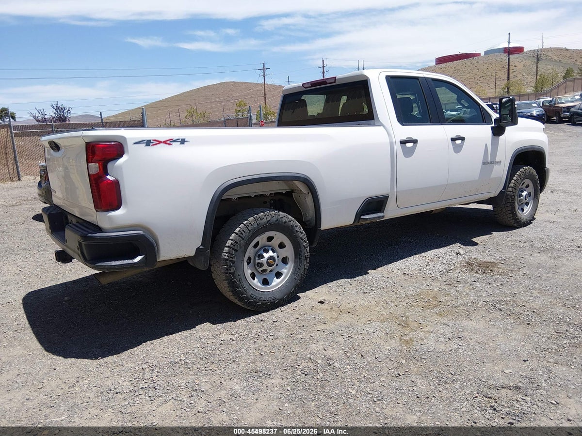 2024 CHEVROLET SILVERADO 3500HD 4WD LONG BED WORK TRUCK — снимка 4