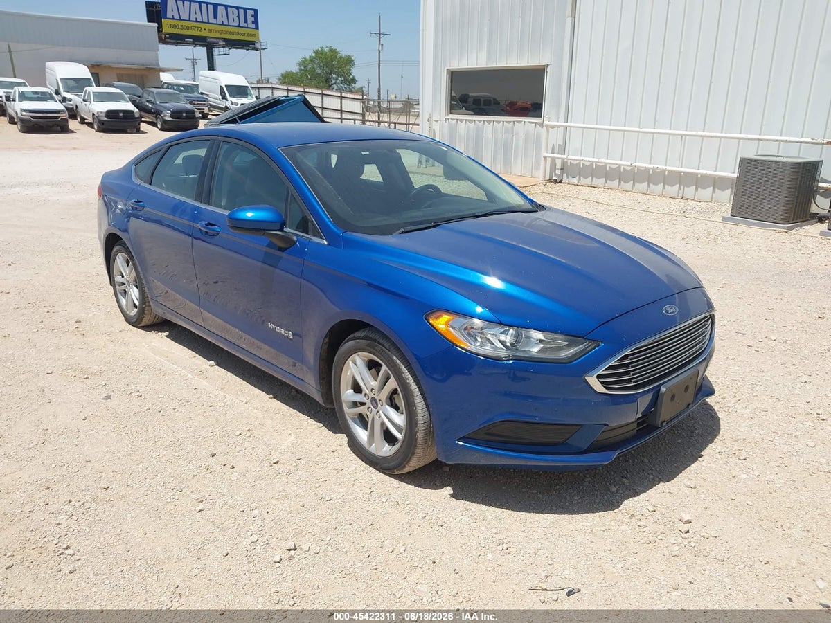 2018 FORD FUSION HYBRID S
