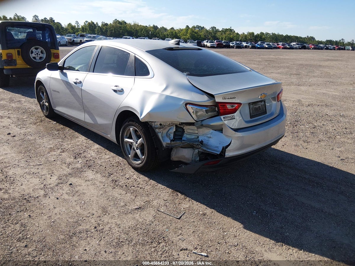 2018 CHEVROLET MALIBU 1LS — снимка 3