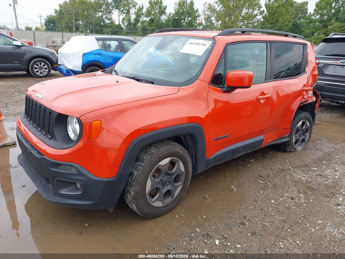 2018 JEEP RENEGADE LATITUDE FWD — снимка 2
