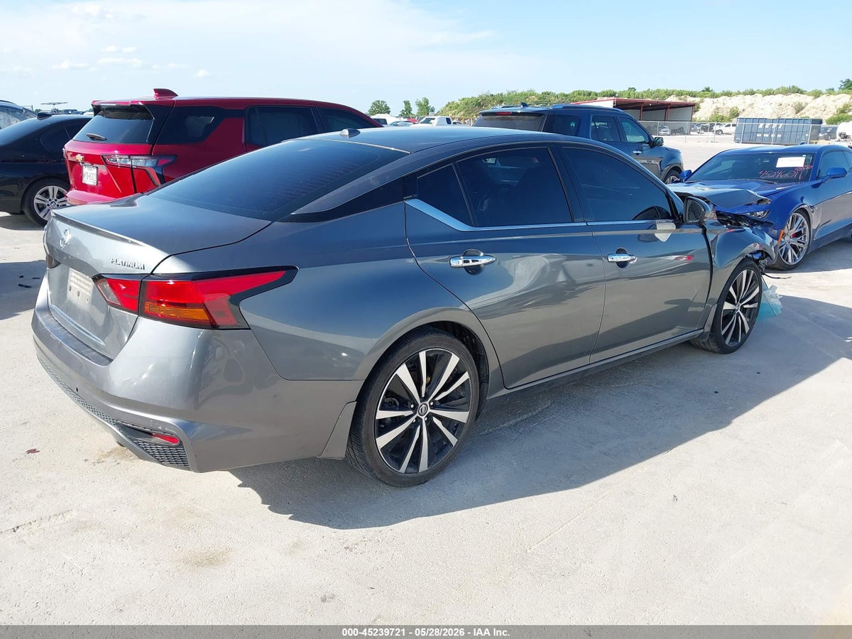 2019 NISSAN ALTIMA 2.5 PLATINUM — снимка 4