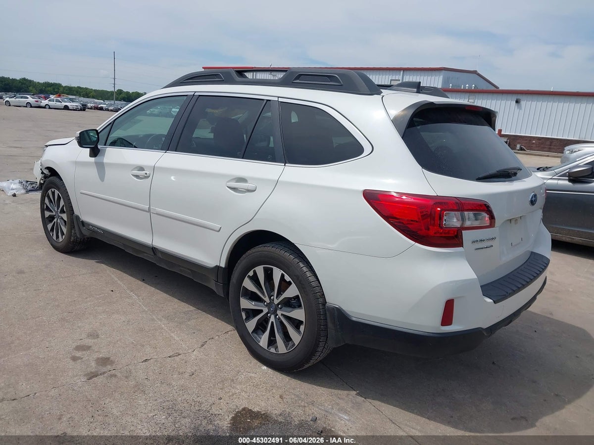 2017 SUBARU OUTBACK 2.5I LIMITED — снимка 3