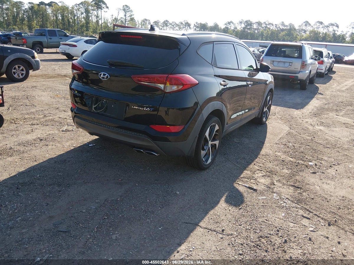 2016 HYUNDAI TUCSON LIMITED — снимка 4