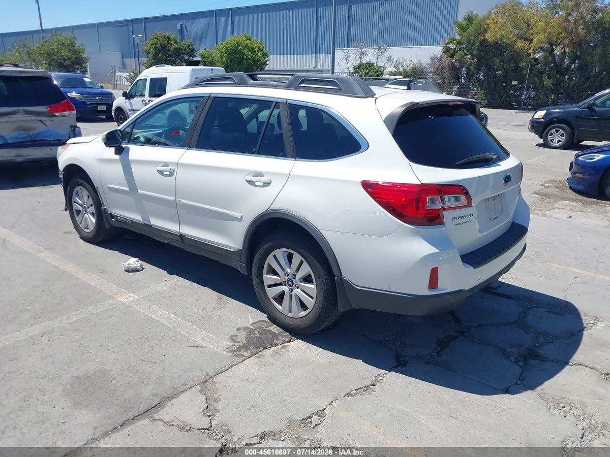 2017 SUBARU OUTBACK 2.5I PREMIUM — снимка 3