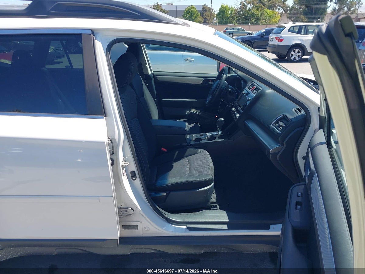 2017 SUBARU OUTBACK 2.5I PREMIUM — снимка 5