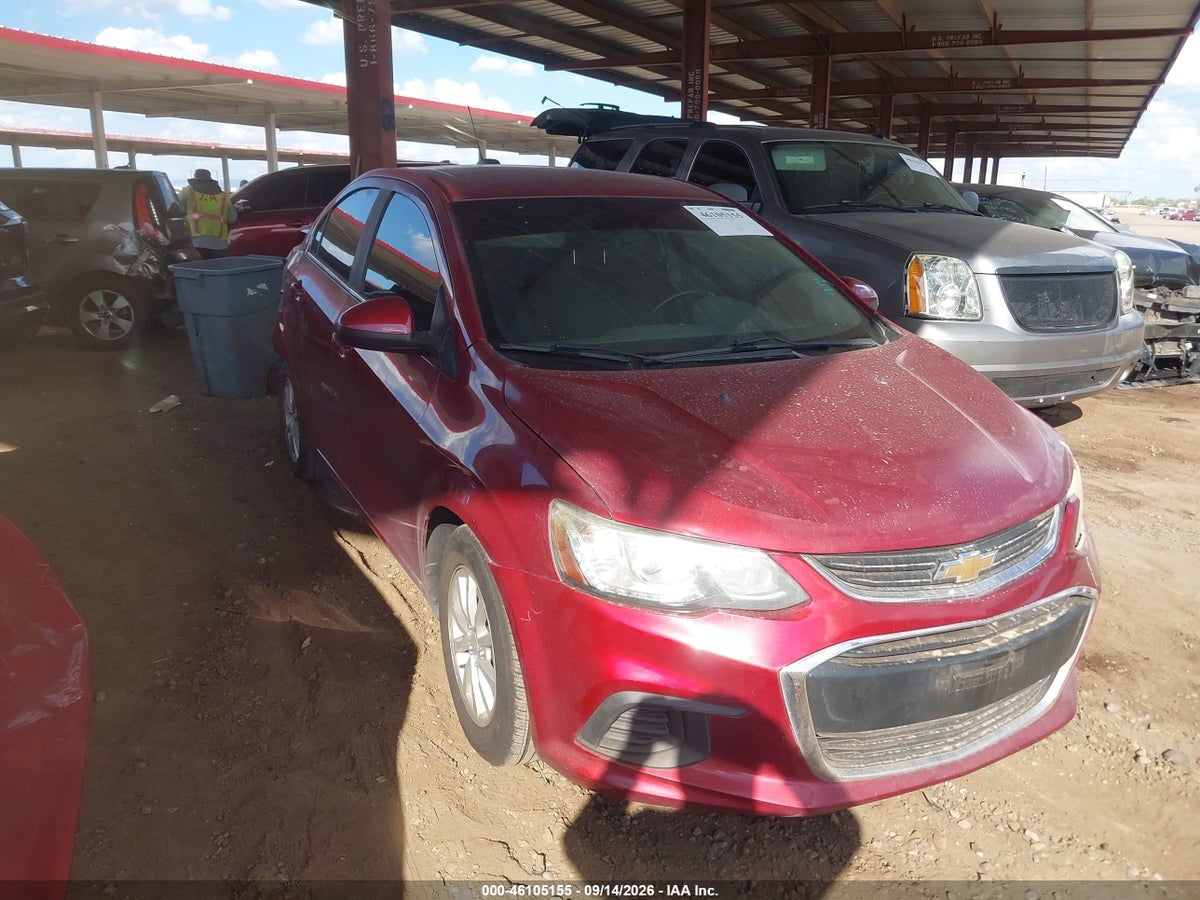 2017 CHEVROLET SONIC LT AUTO