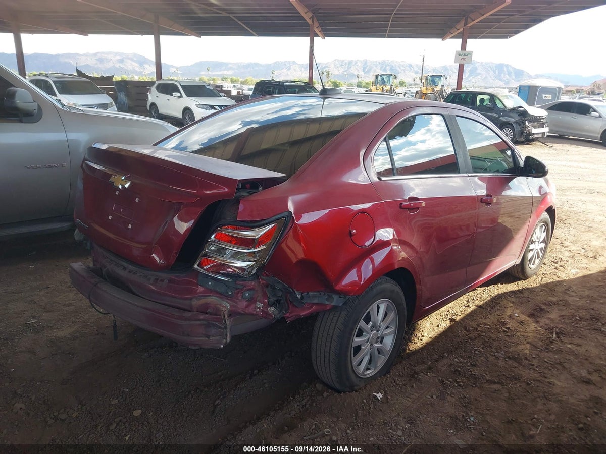 2017 CHEVROLET SONIC LT AUTO — снимка 4