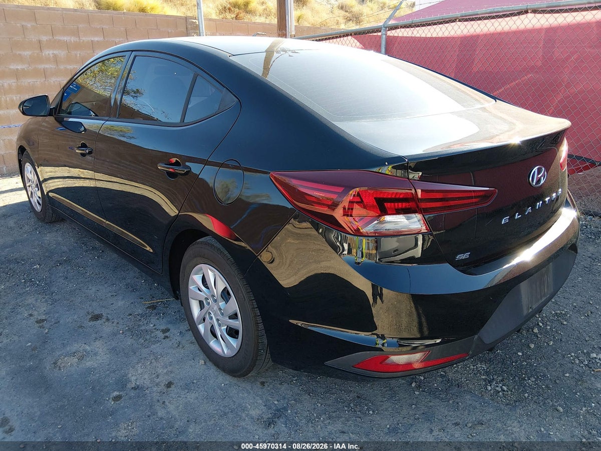 2020 HYUNDAI ELANTRA SE — снимка 3