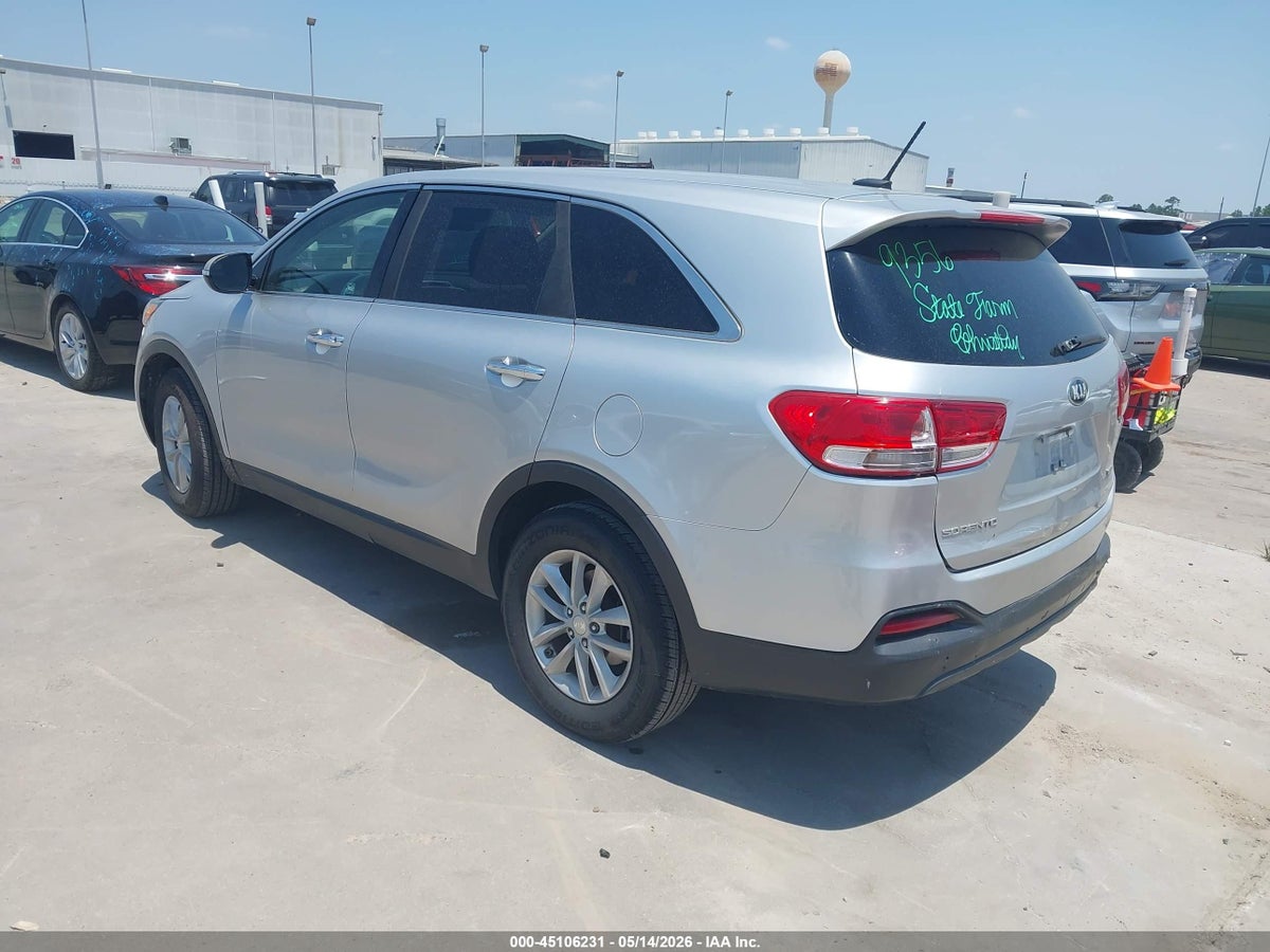 2016 KIA SORENTO 2.4L L — снимка 3