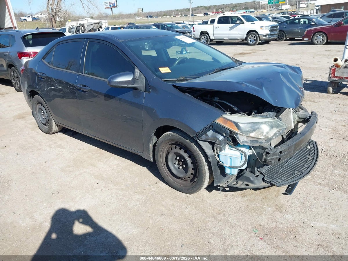 2015 TOYOTA COROLLA LE
