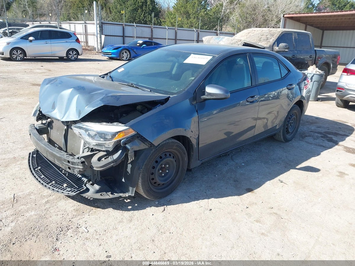 2015 TOYOTA COROLLA LE — снимка 2