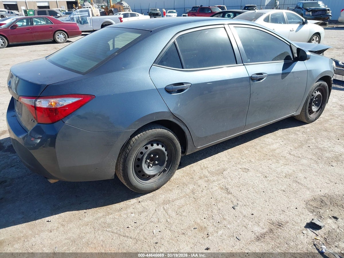 2015 TOYOTA COROLLA LE — снимка 4
